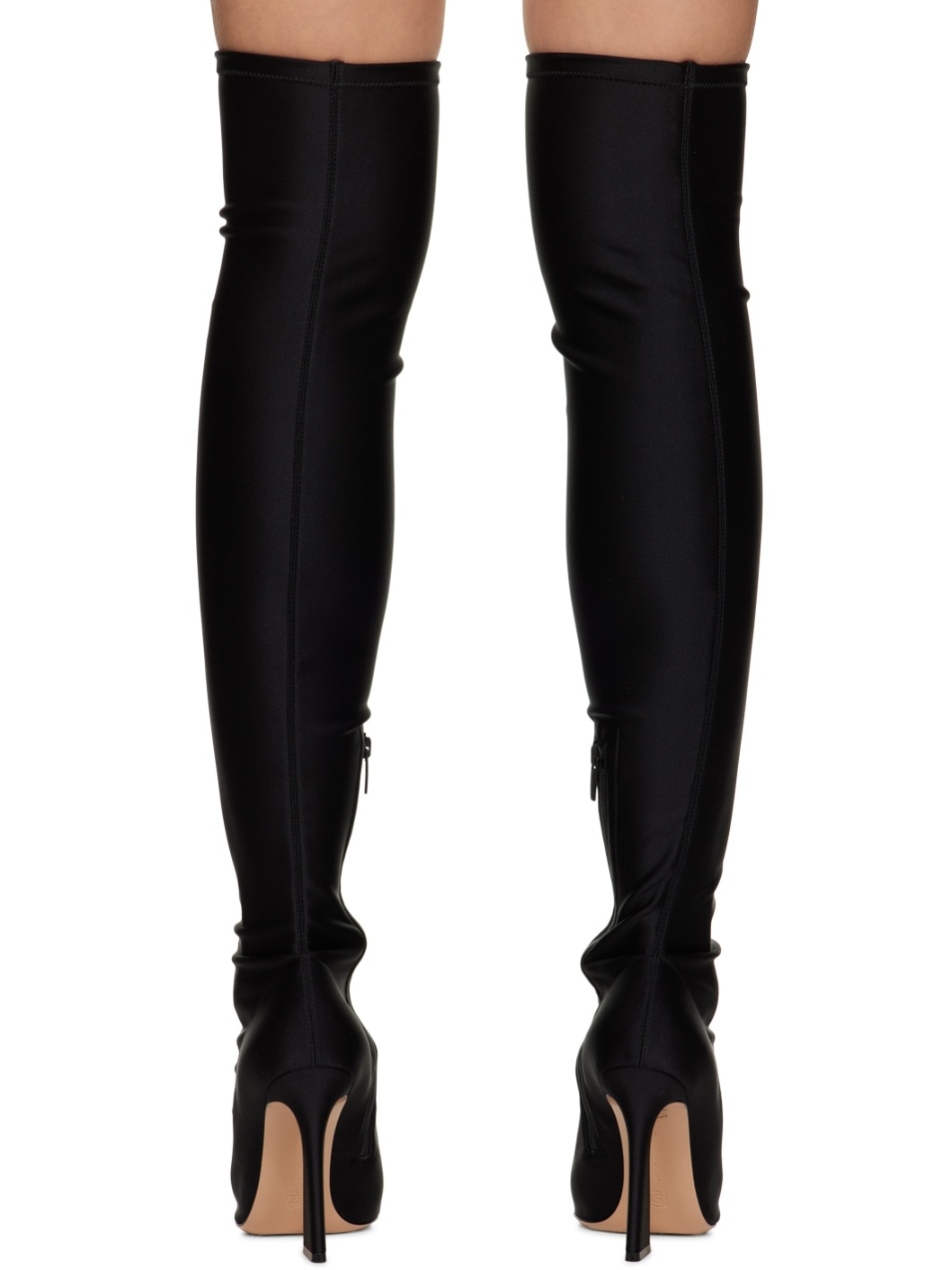 Black Vertigo Tall Boots - 2