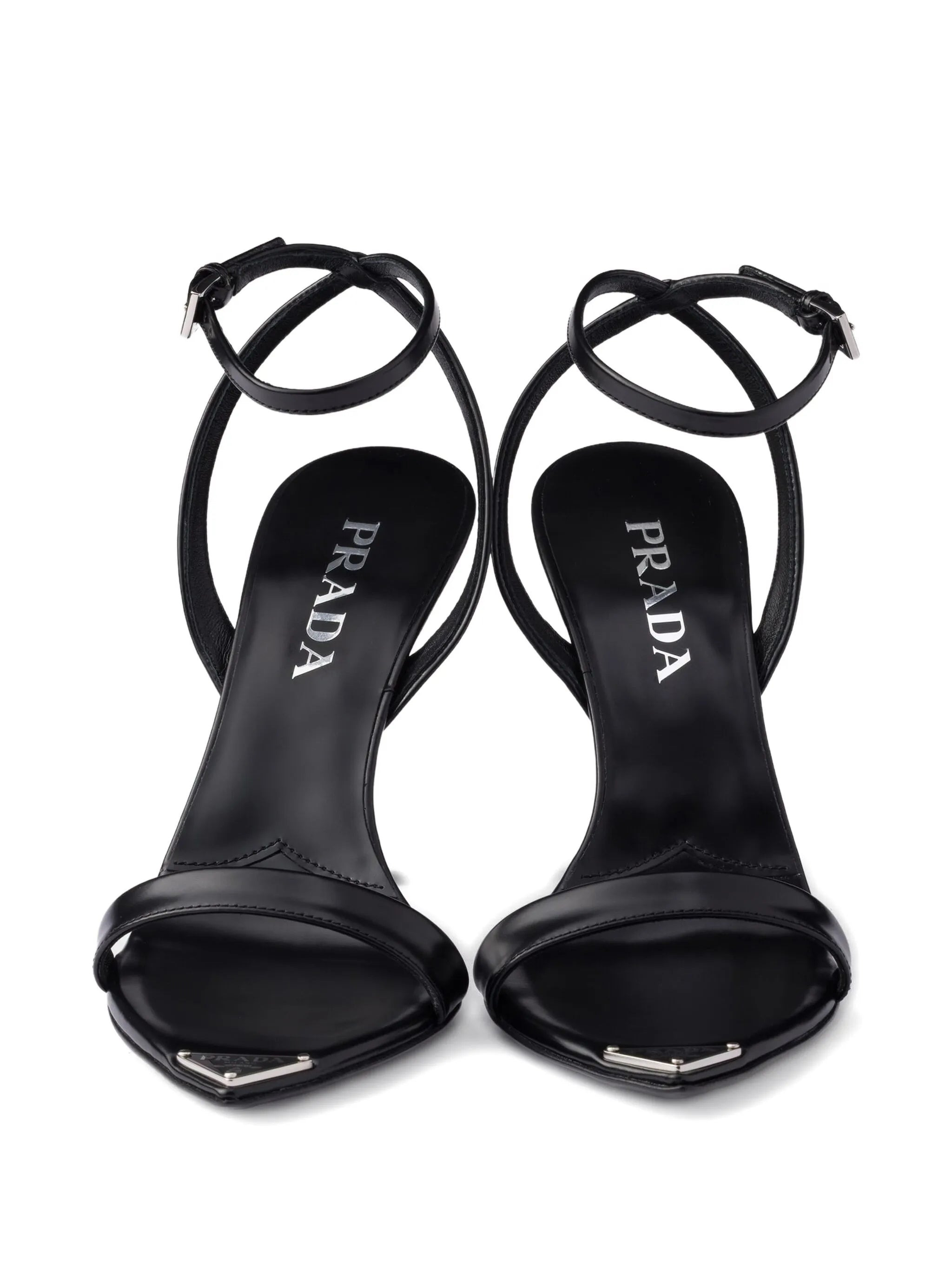 Prada Ankle-strap Metal-buckle Sandals - 2