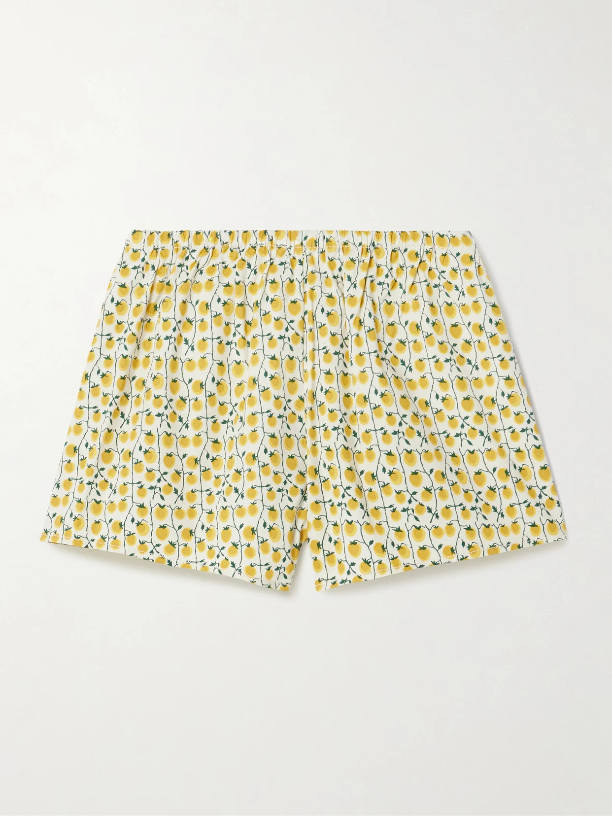 Paddle Printed Cotton-blend Shorts - 1