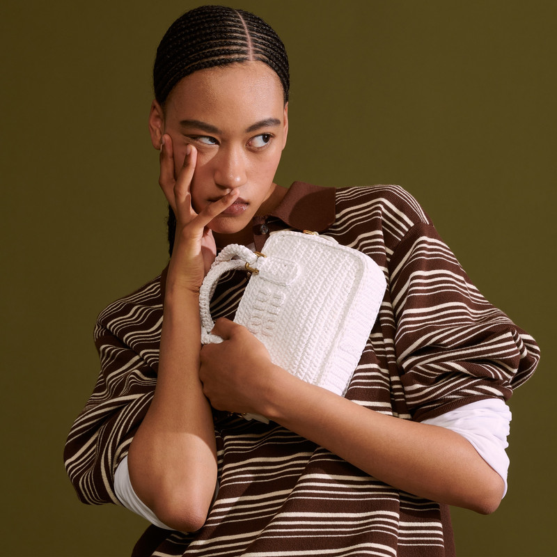 Crochet top-handle bag 8