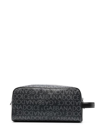 Dolce & Gabbana Beauty case with printed logo outlook