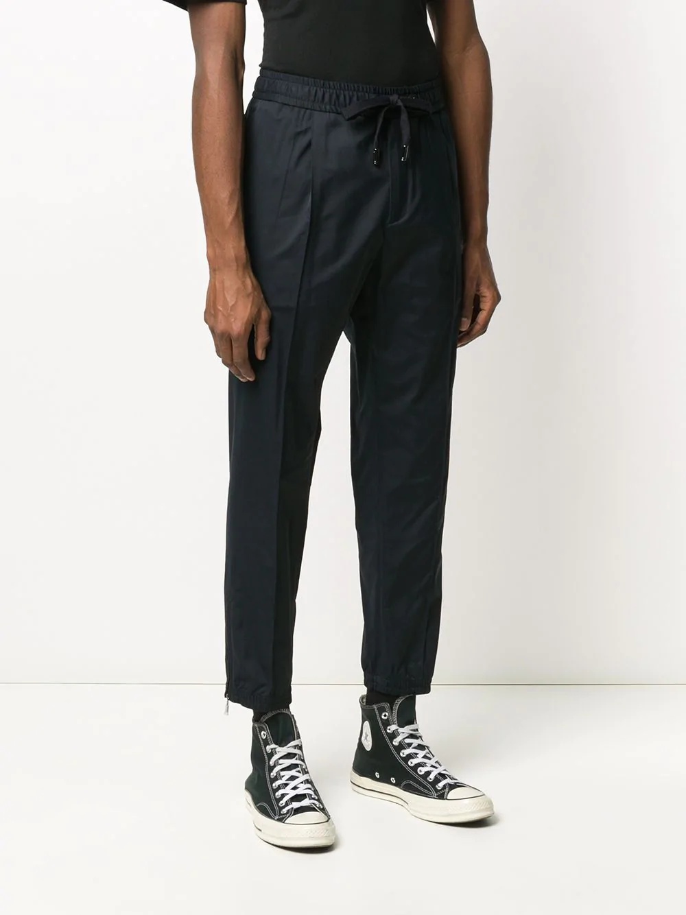 tapered track pants - 3