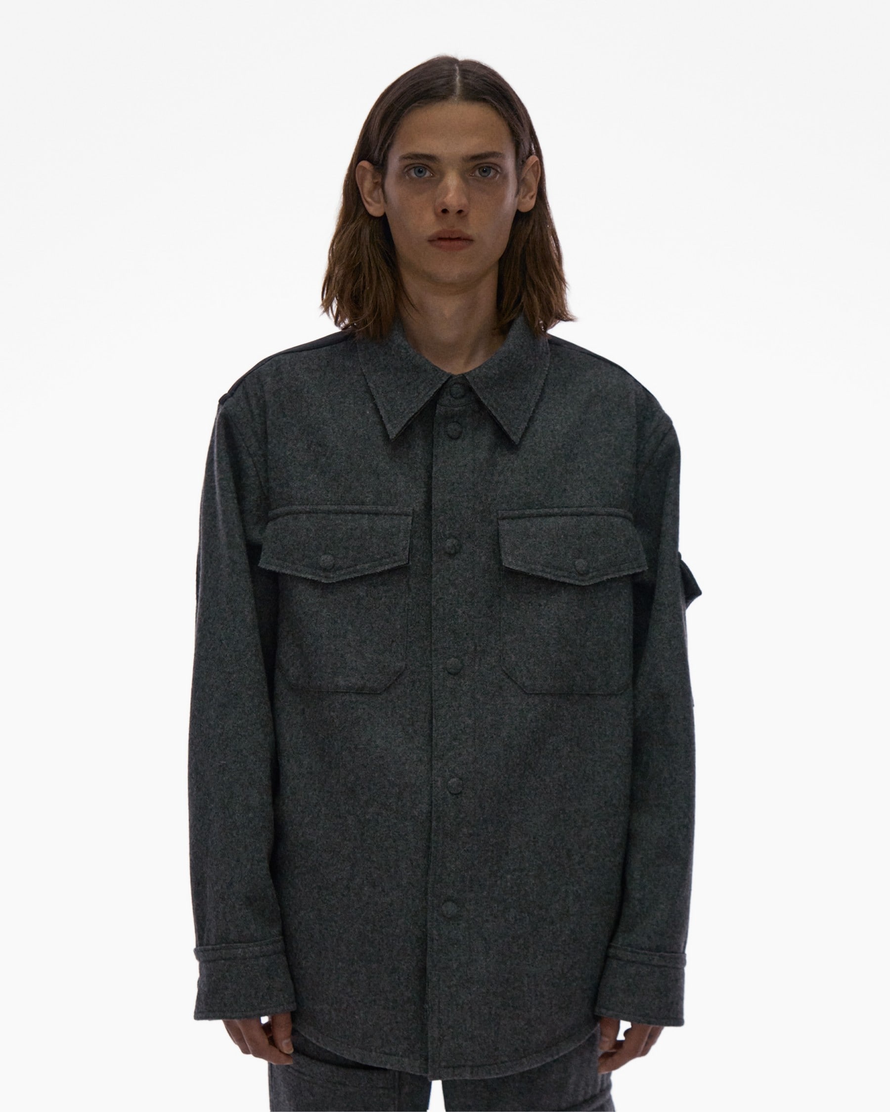 FLANNEL SHIRT JACKET - 3