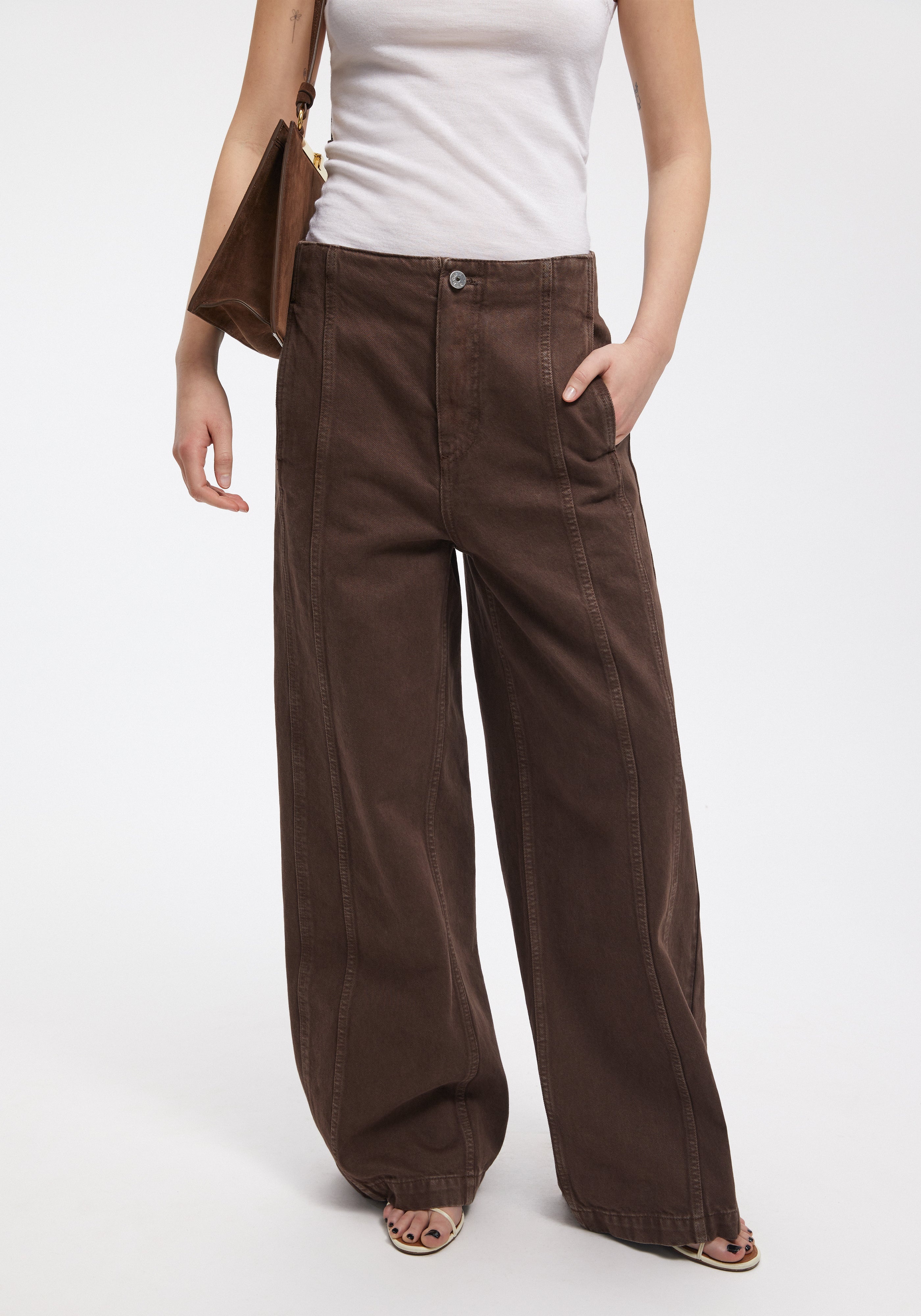 ABE
Wide-leg denim pants - 3