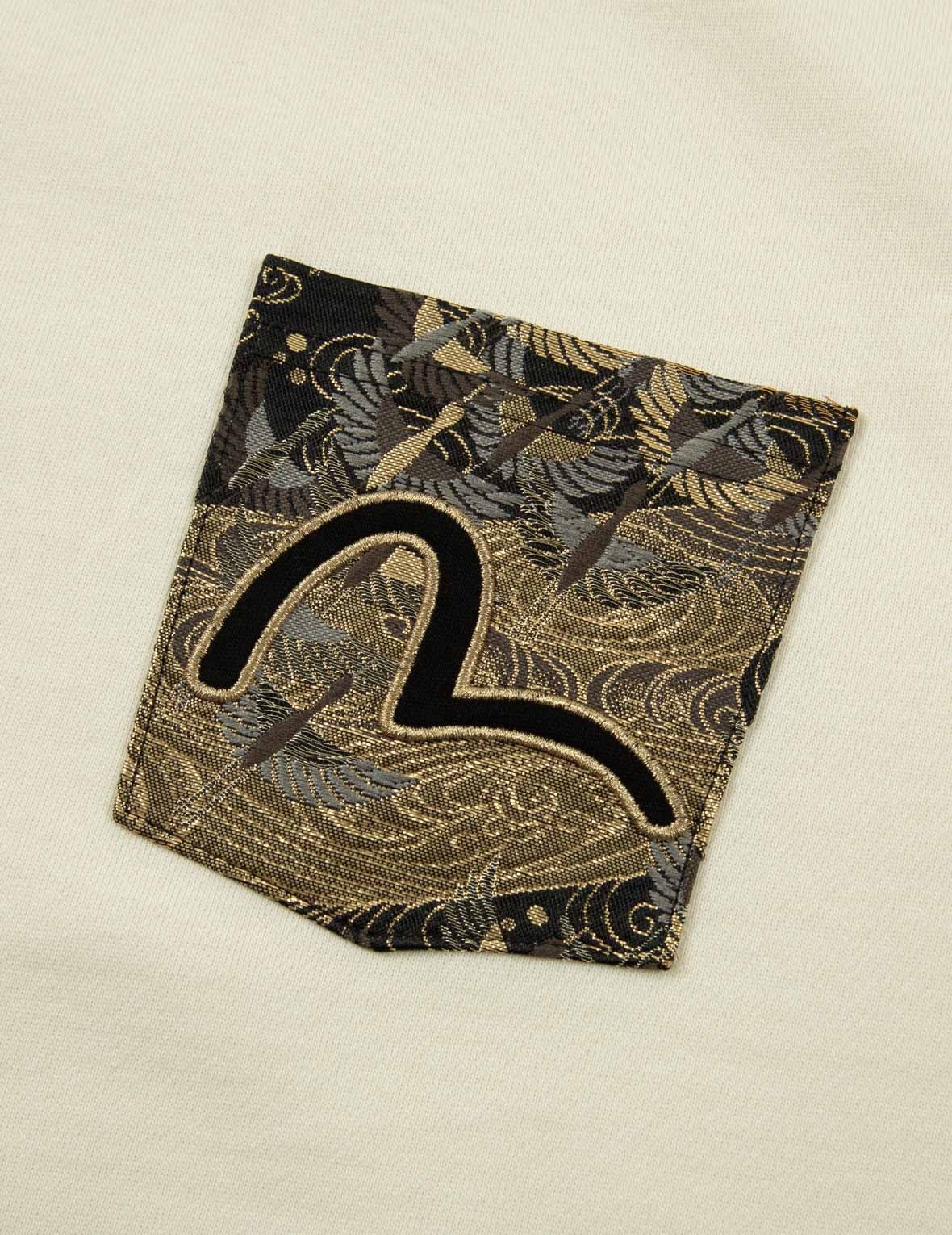 AUSPICIOUS CLOUD EMBROIDERY REGULAR FIT T-SHIRT - 12