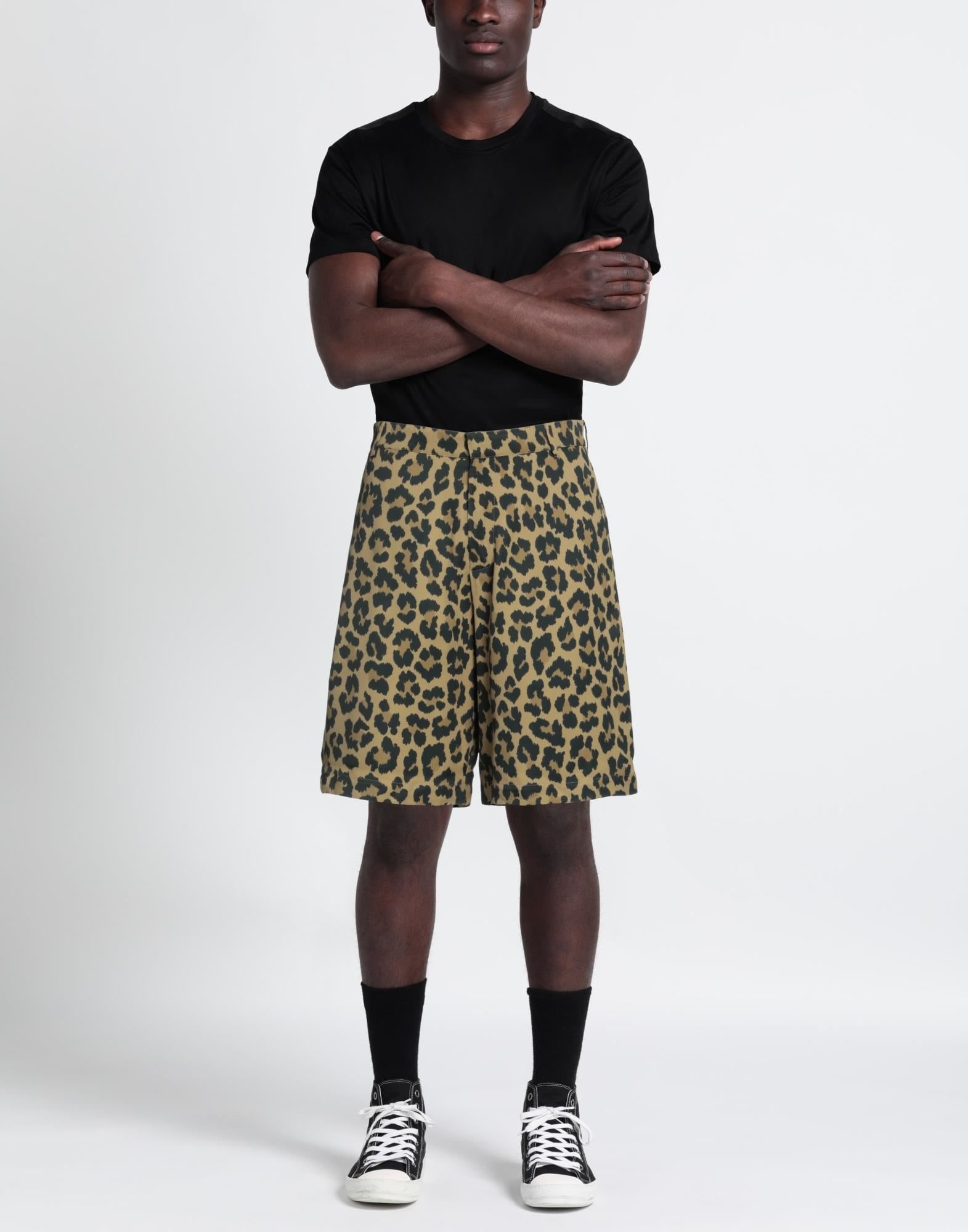 Khaki Men's Shorts & Bermuda - 2