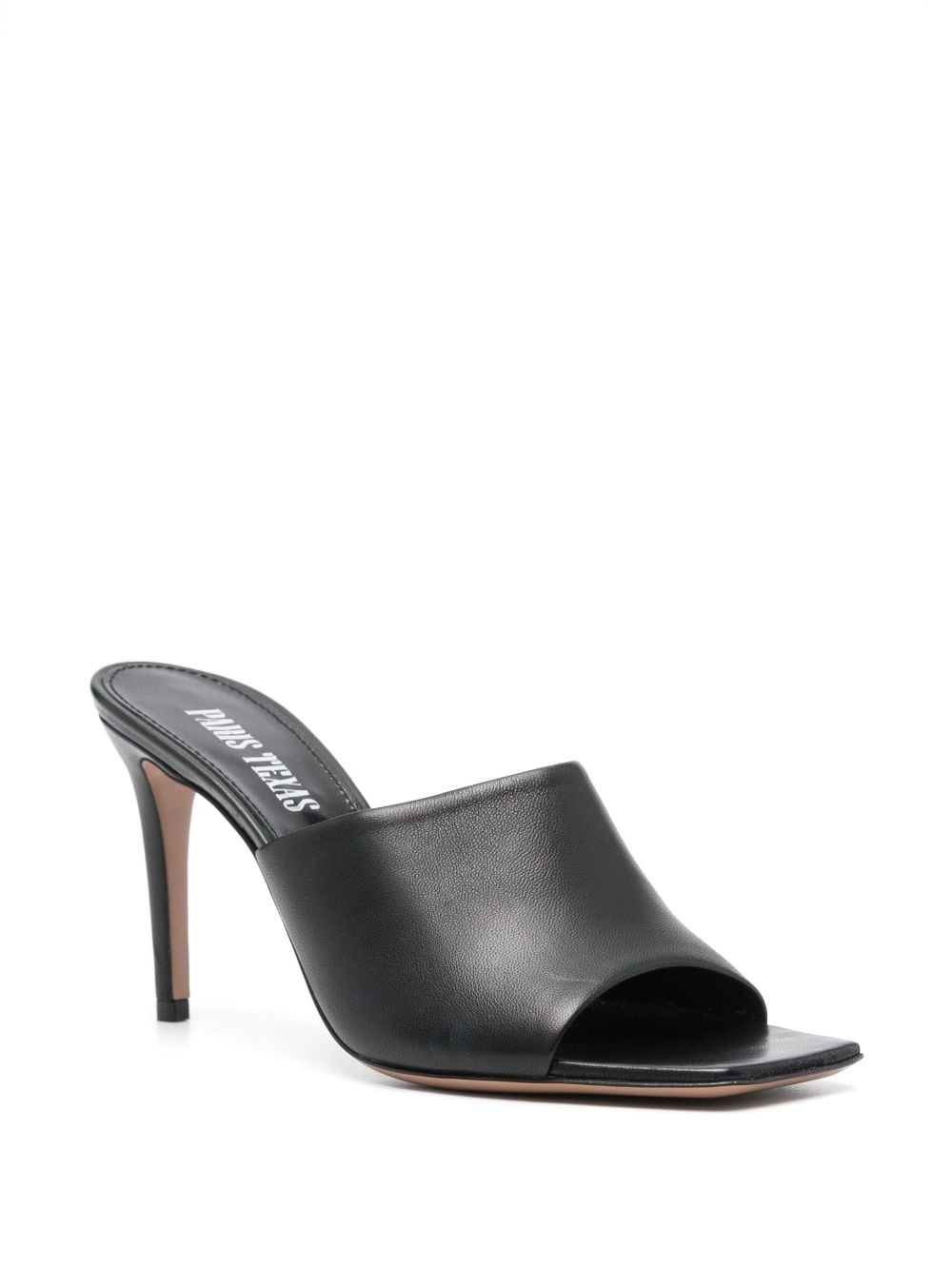 95mm leather mules - 2