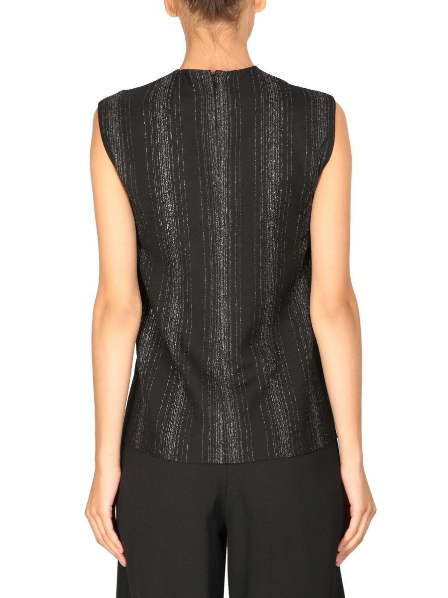 STELLA MCCARTNEY LUREX TAILORED TOP - 4