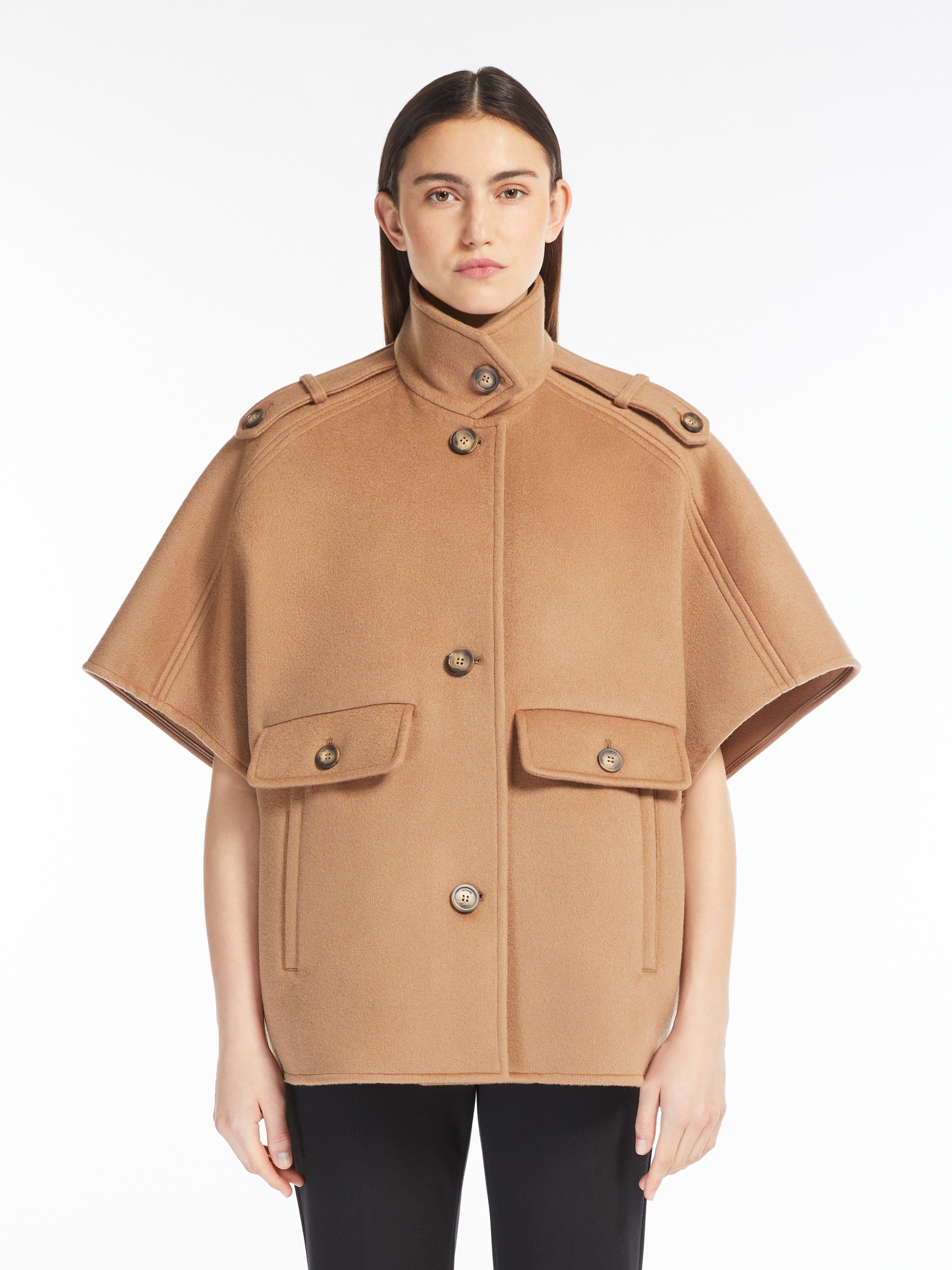 VENERE Lightweight cashmere cape 3