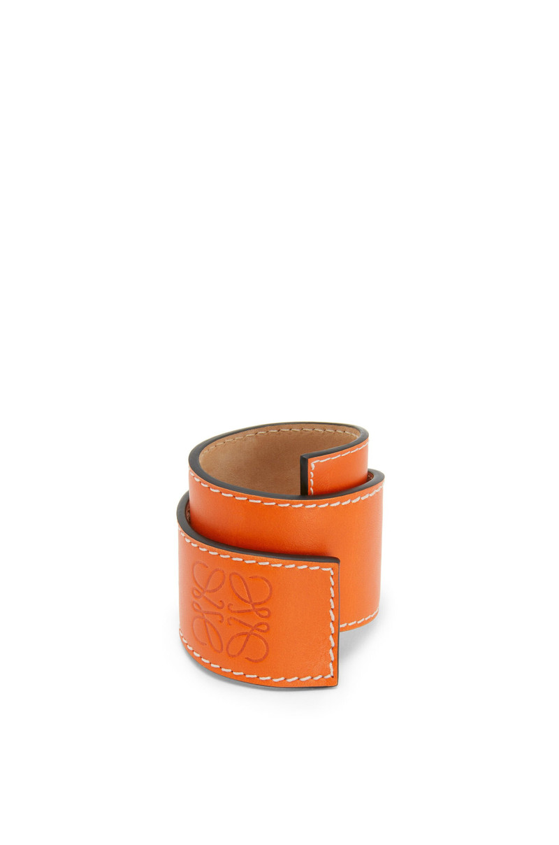 Small slap bracelet in calfskin 1