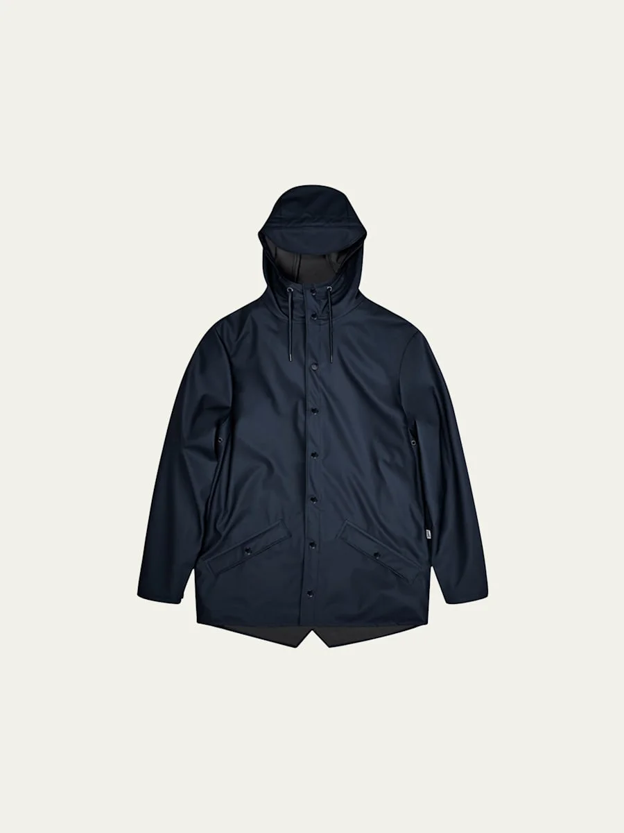Snap-Front Hooded Jacket - 1