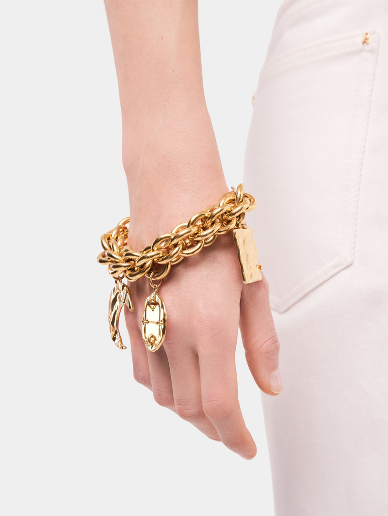 rabanne SUN DATE BRACELET WITH FANTASY MEDALS outlook