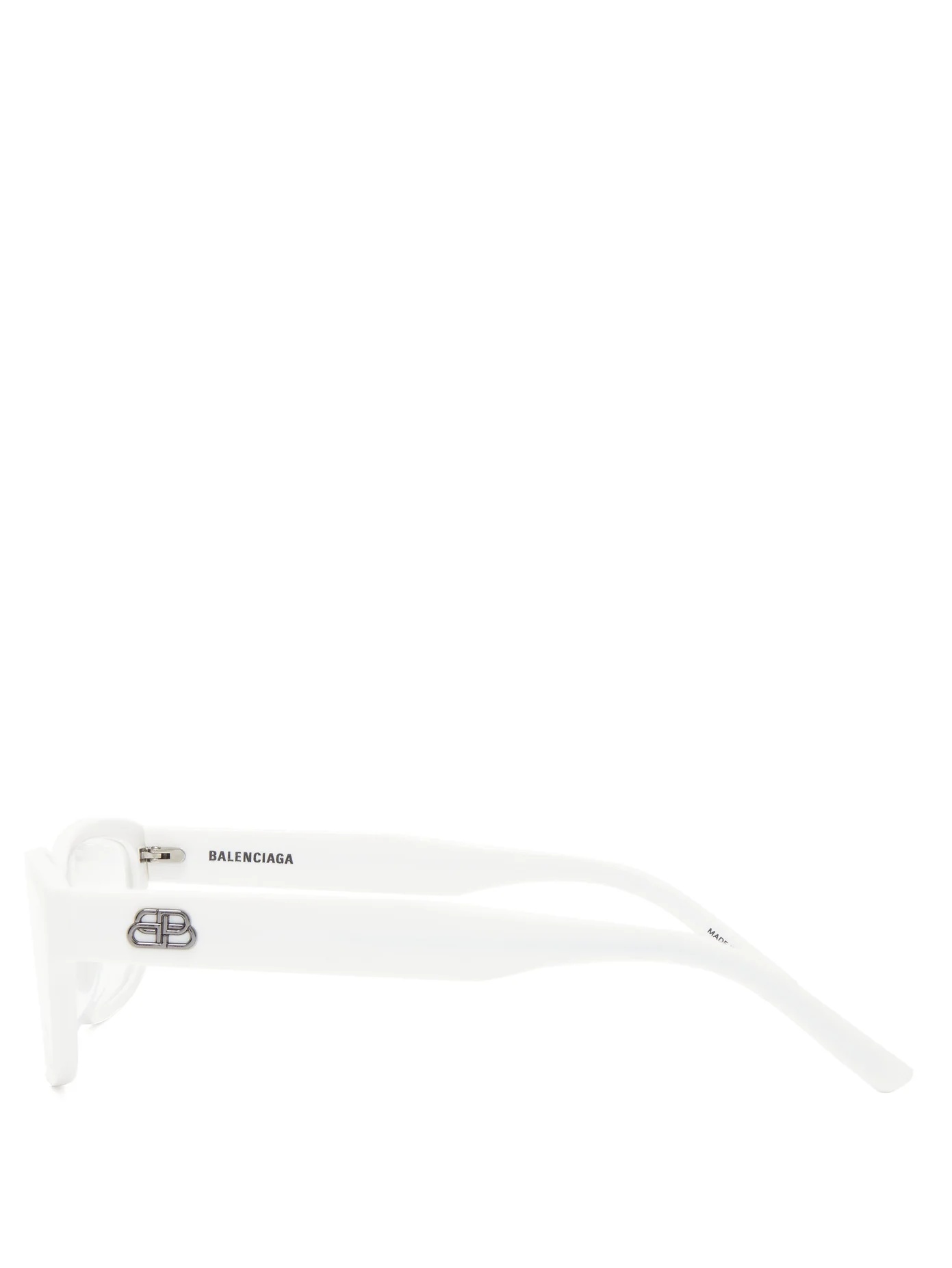 Rectangular acetate glasses - 4