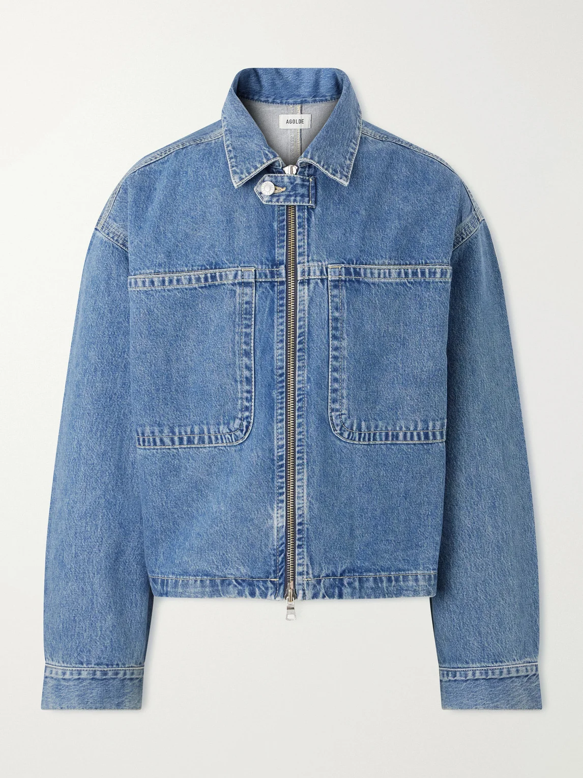 Croydon Panelled Denim Jacket - 1