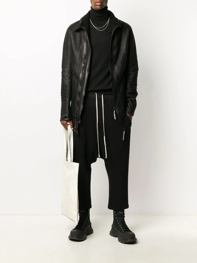 Isaac Sellam Les Deux leather coat outlook