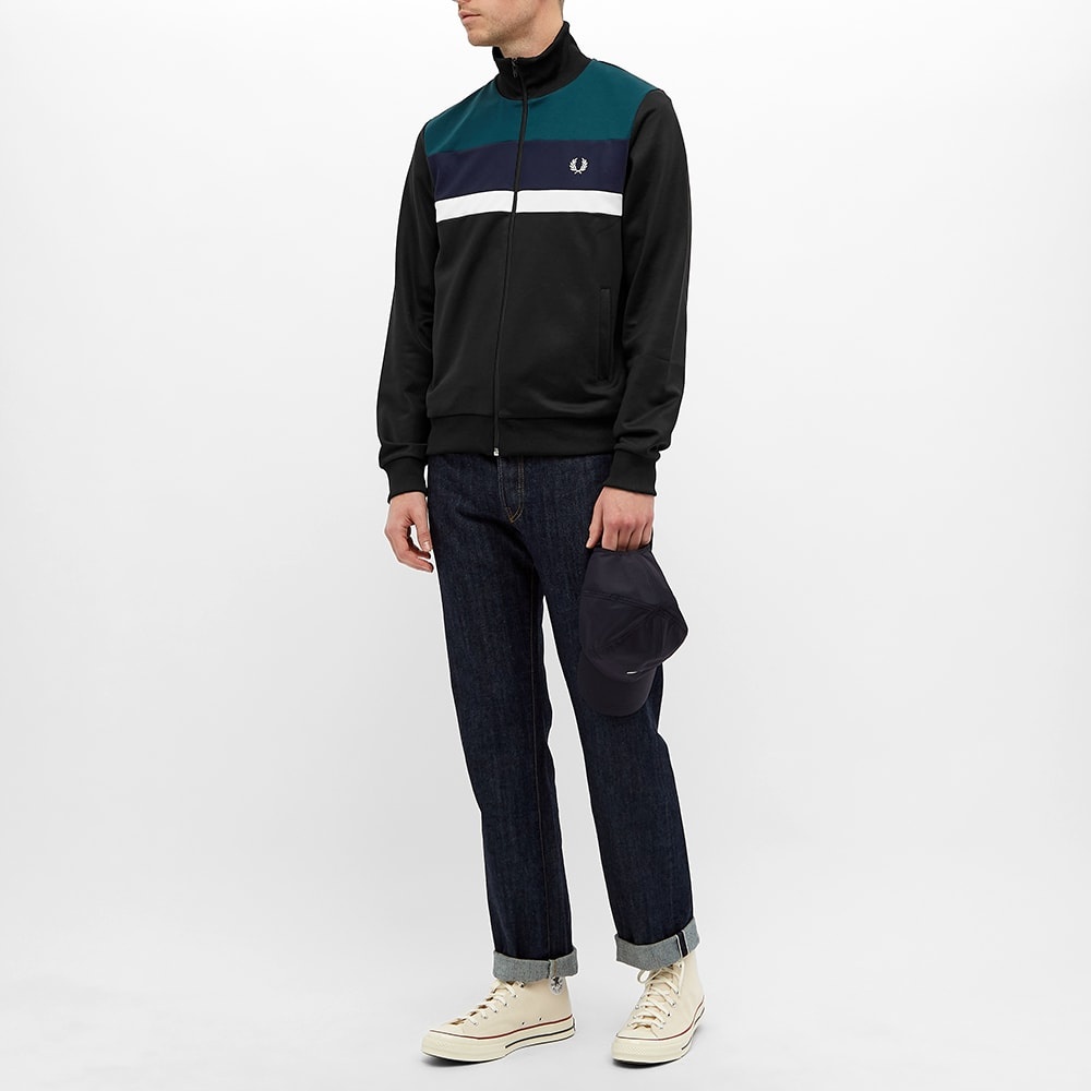 Fred Perry Authentic Colourblock Track Jacket - 6