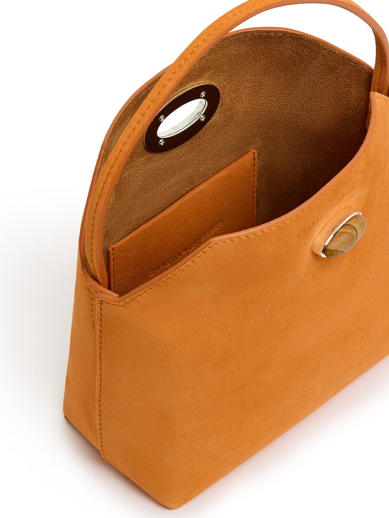 Turnlock Suede Mini Bag 3