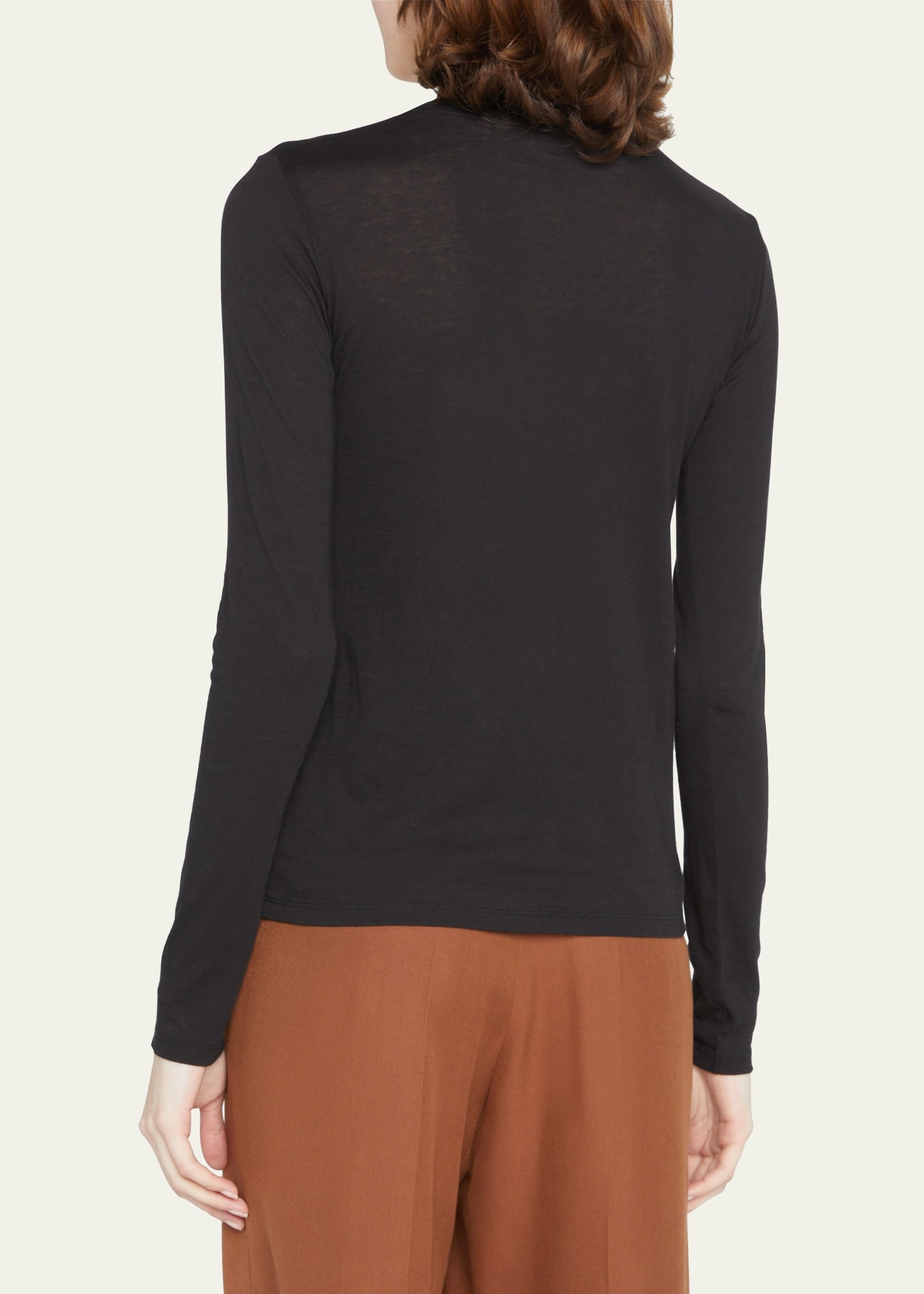 Essential Long-Sleeve Crewneck Tee - 3