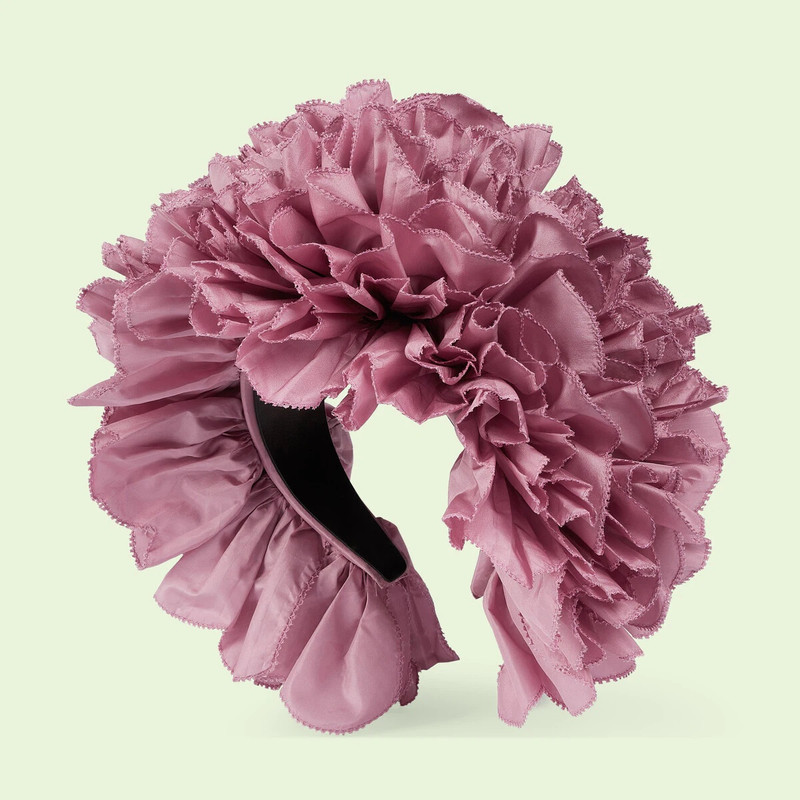 GUCCI Hairband with ruffle detail outlook