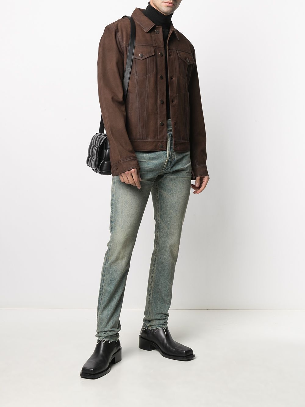 x Ermenegildo Zegna washed jeans - 2