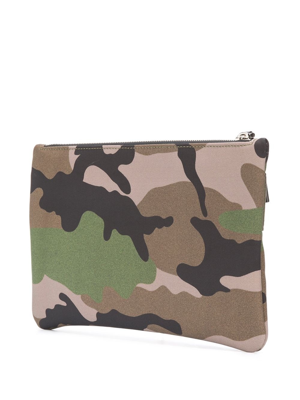 VLTN camouflage-print clutch - 3