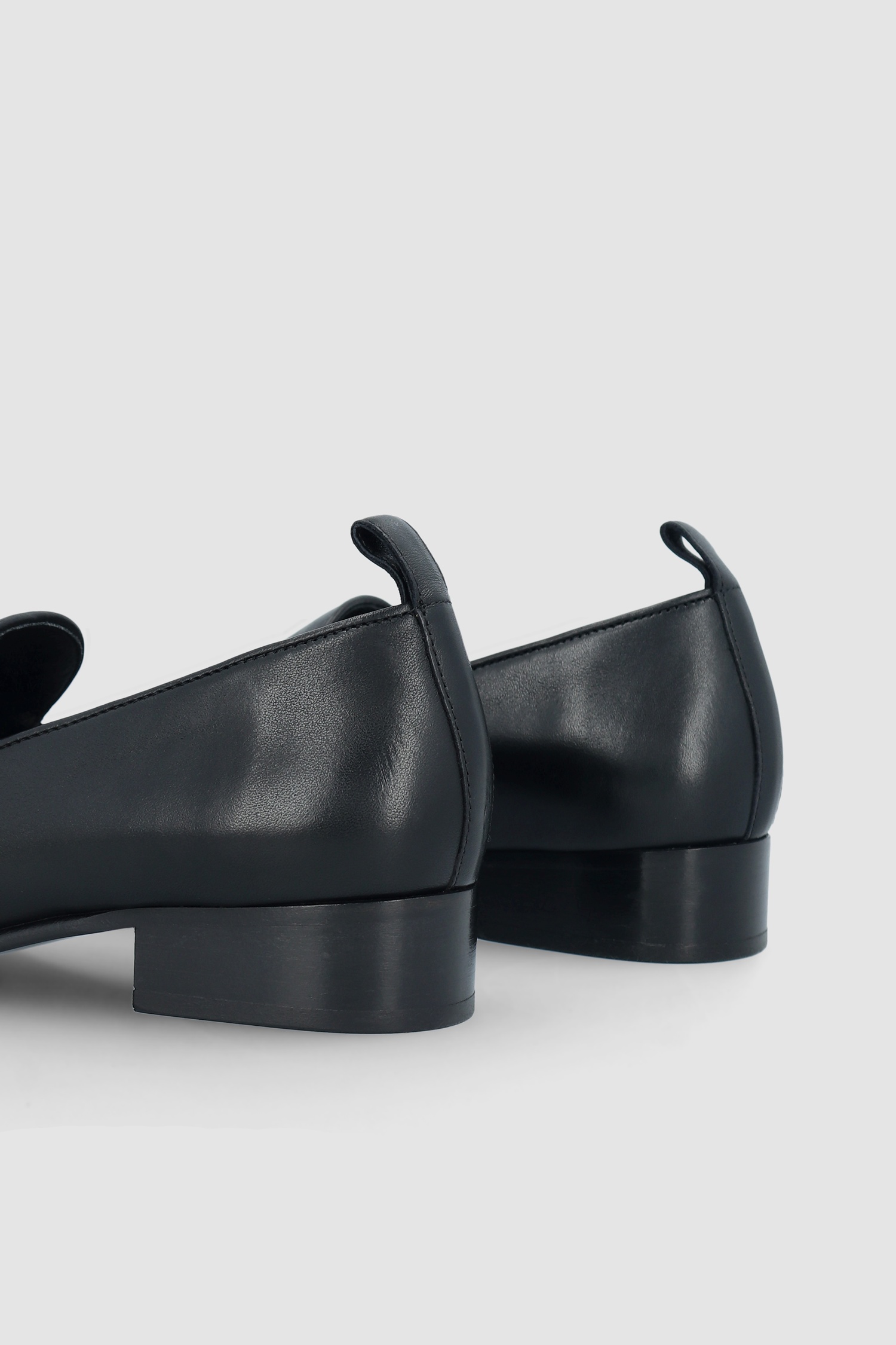 ALFRED BLACK NAPPA LEATHER LOAFER - 4