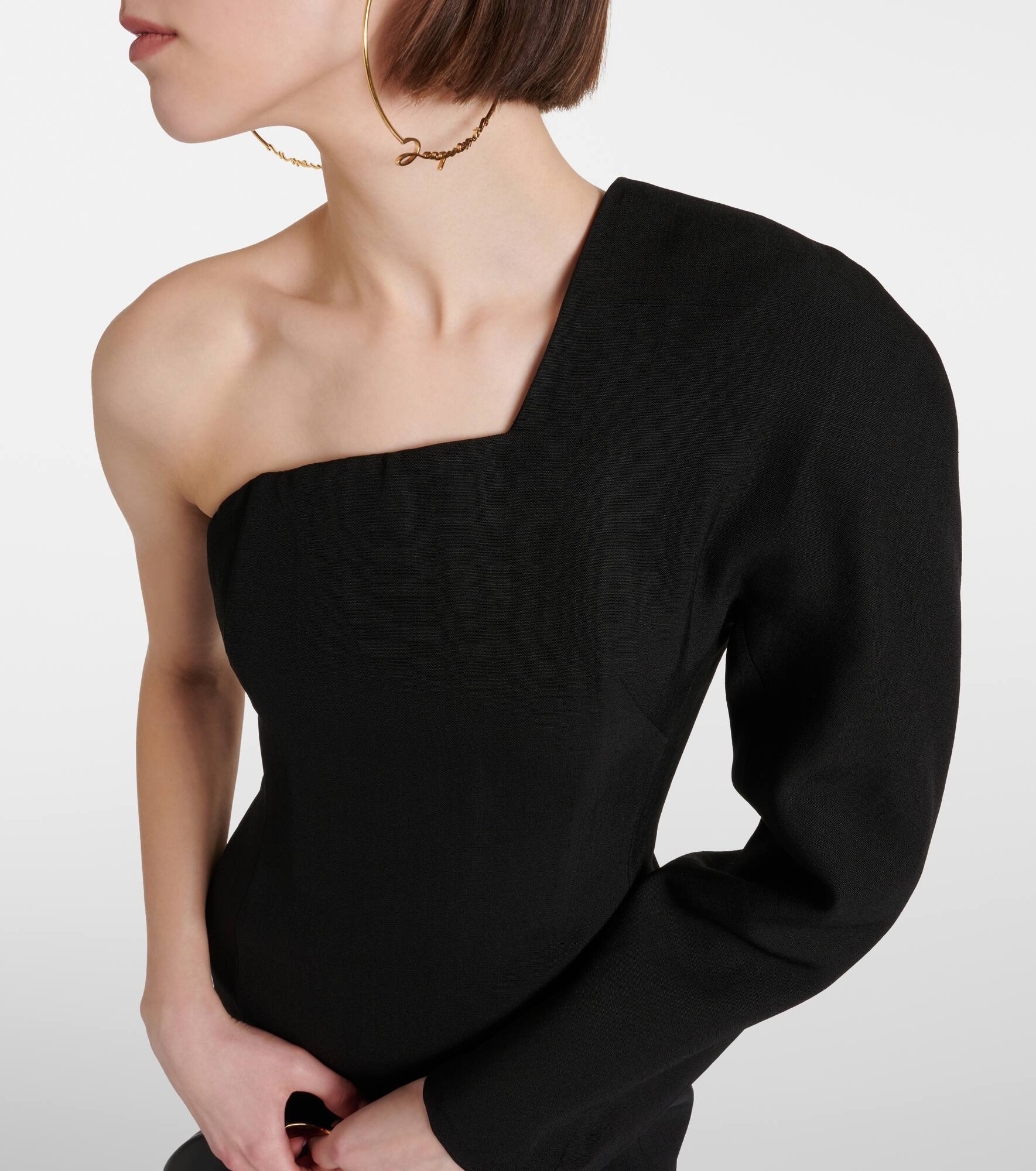 La Robe Pablo one-shoulder gown - 4