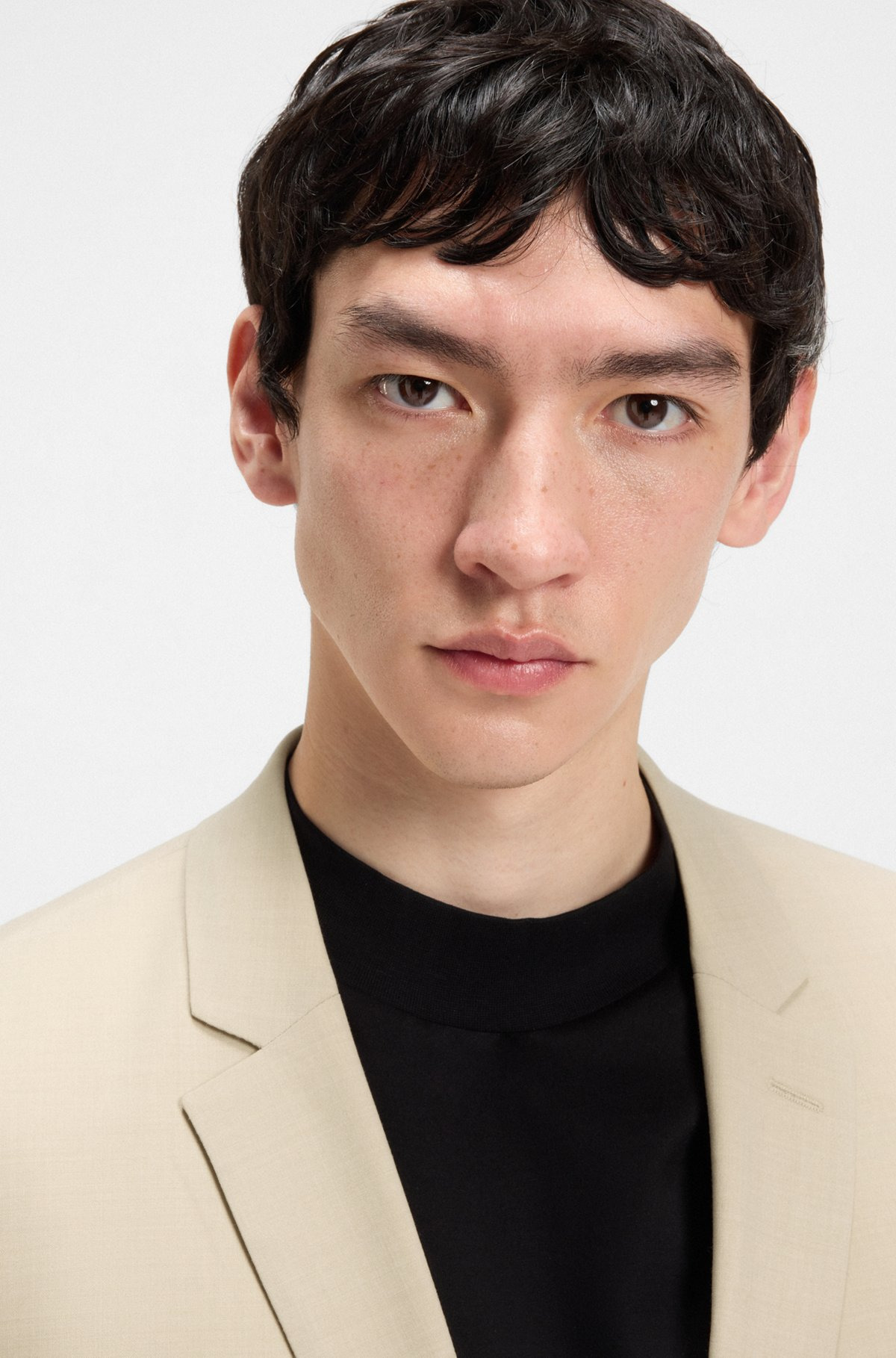 EXTRA-SLIM-FIT BLAZER IN MOHAIR-LOOK DOBBY - 5