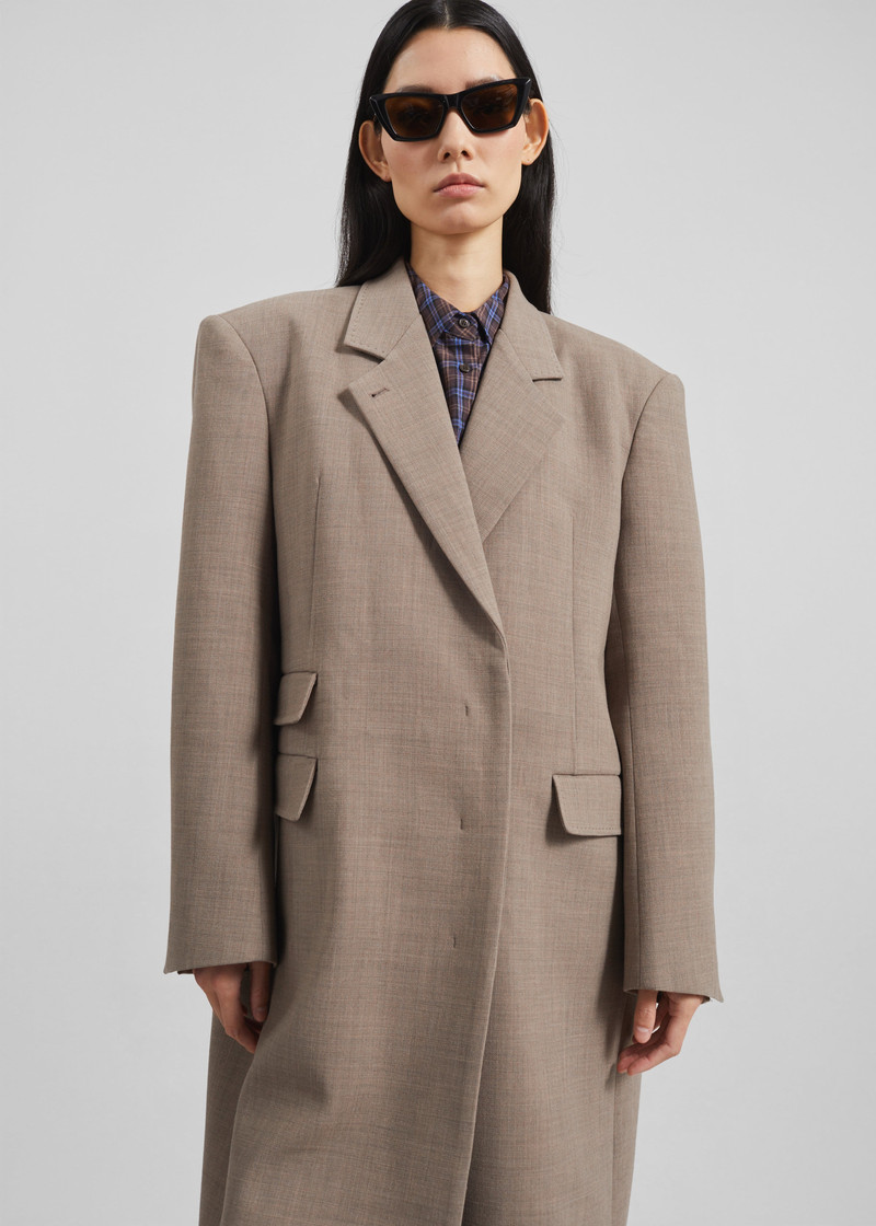 Orsta Wool Coat - Beige 6