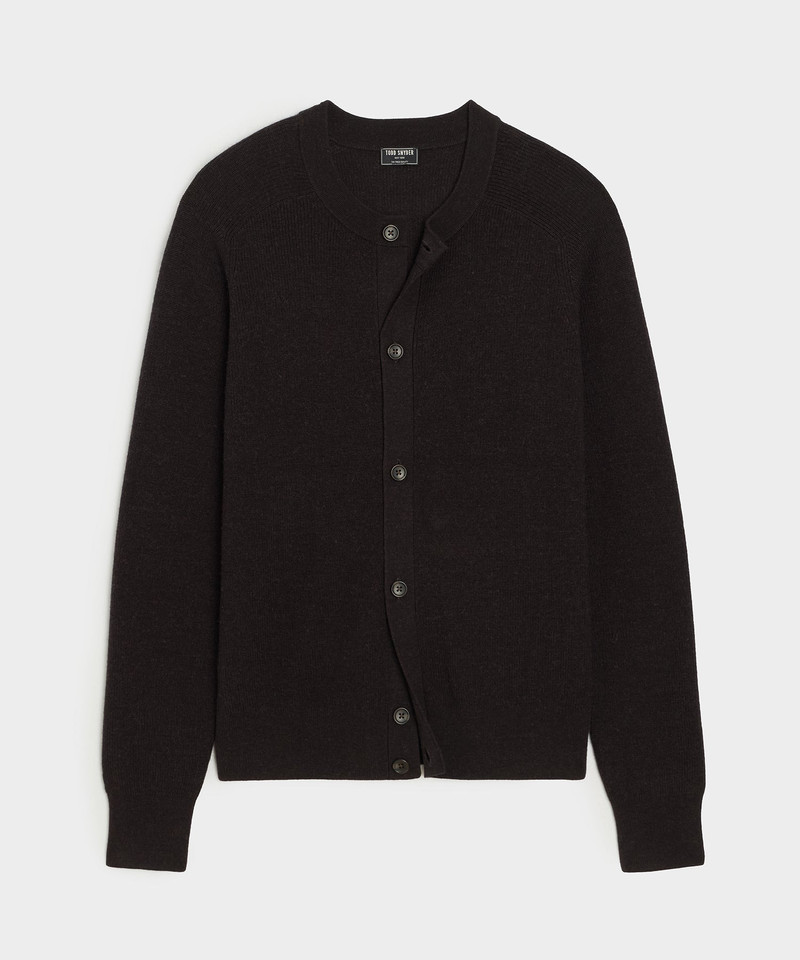 Merino Crewneck Cardigan 1