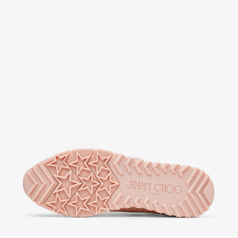 Veles Macaron Crochet Knit Low-Top Trainers with Pearls 5