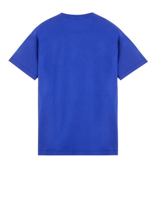 24113 GARMENT-DYED 60/2 COTTON JERSEY  ULTRAMARINE BLUE - 2