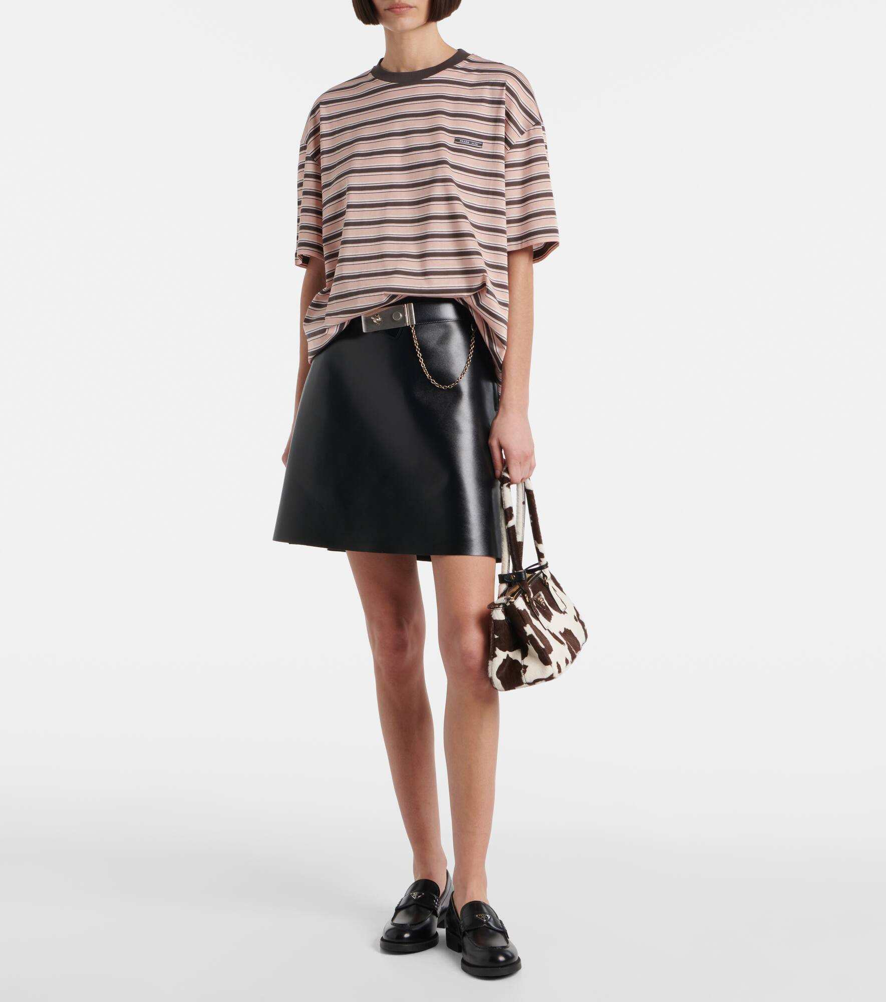 Stripped cotton T-shirt - 2