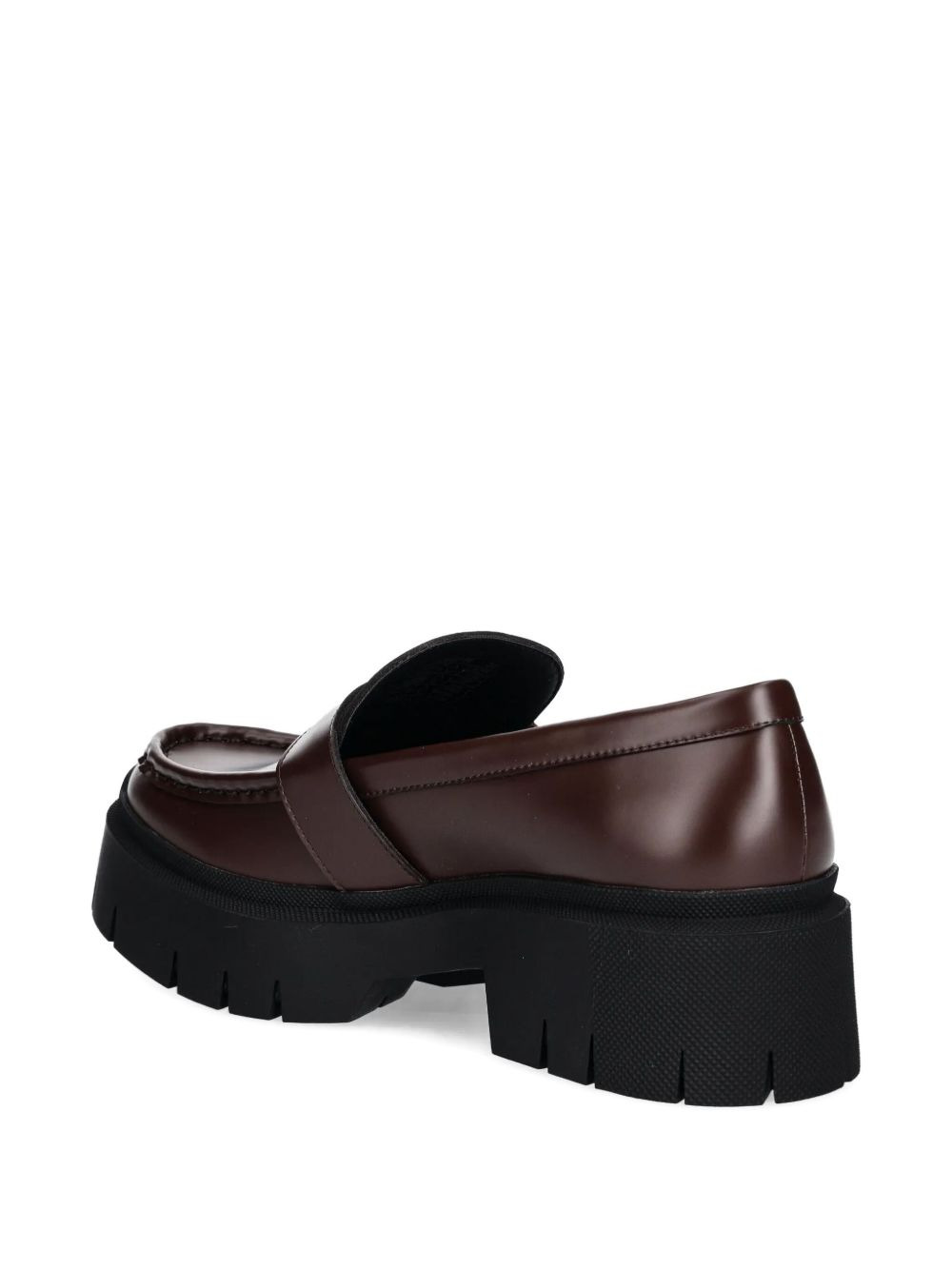 buckle-detail platform loafers - 3