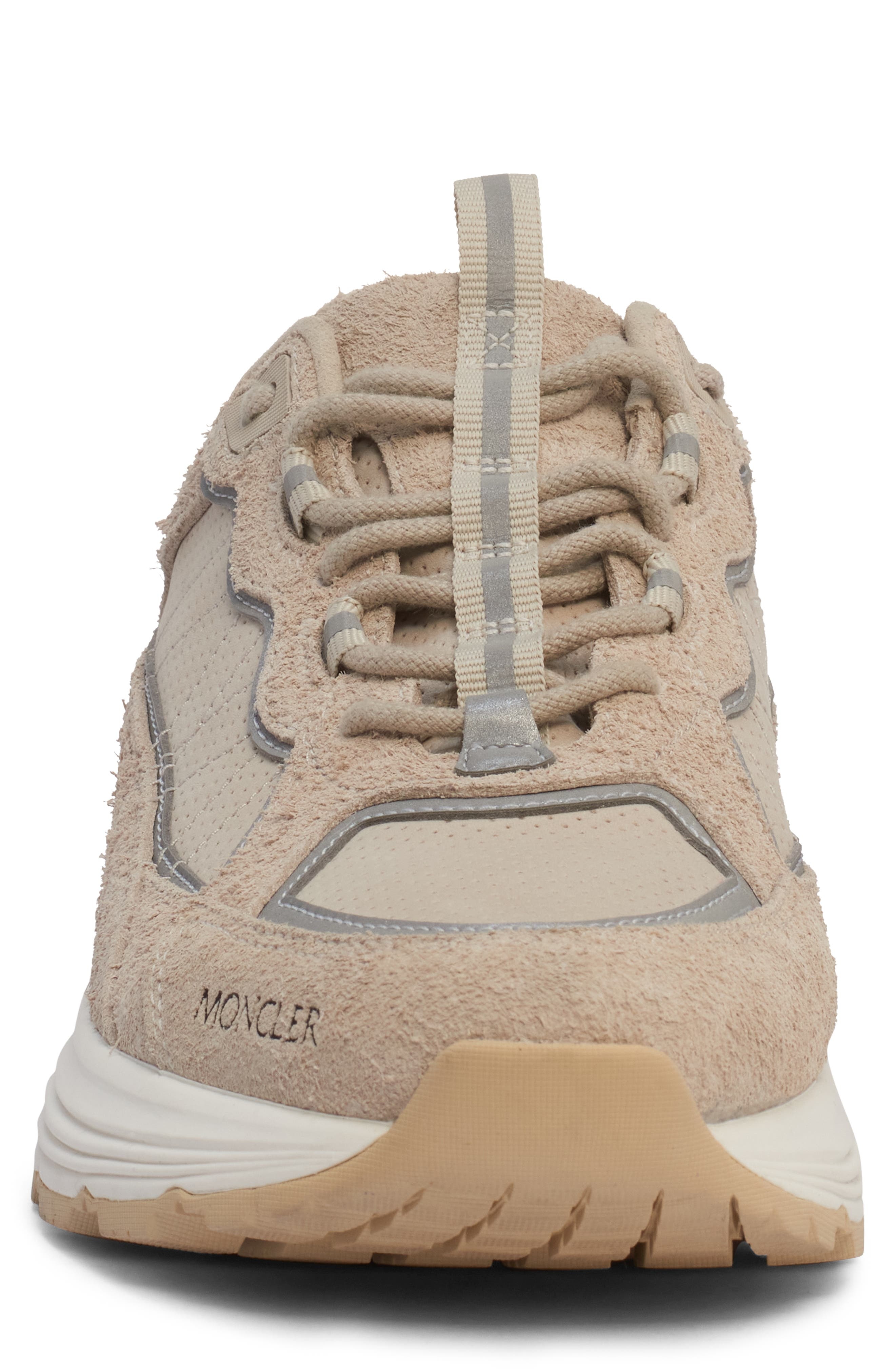 Moncler Lite Runner Low Top Sneaker in Beige at Nordstrom - 4