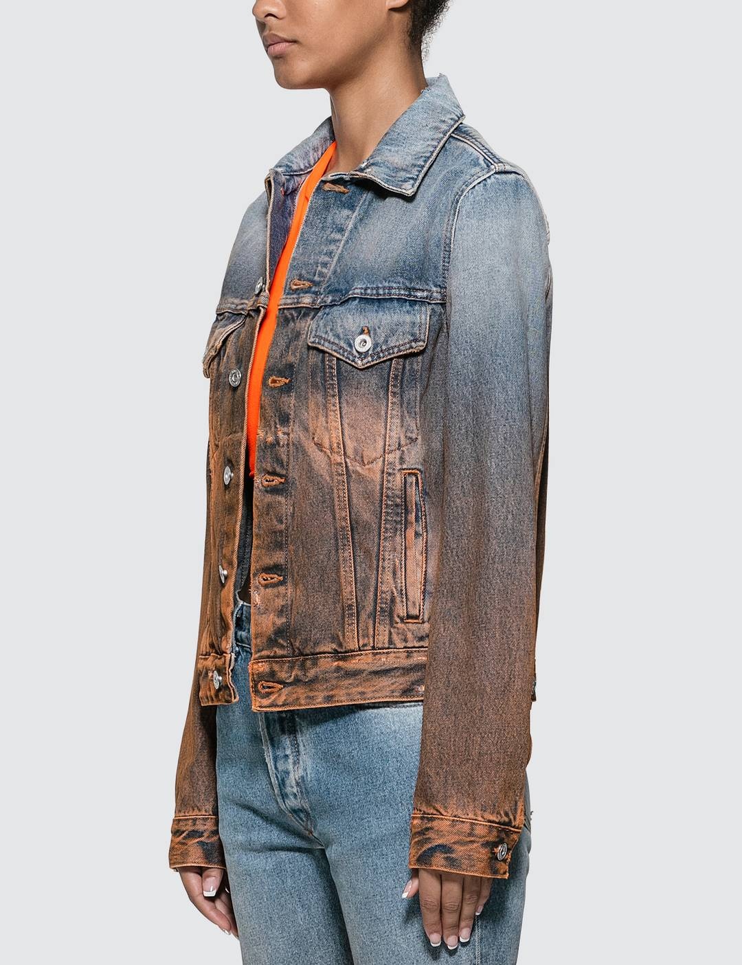 Degrade Denim Jacket - 2