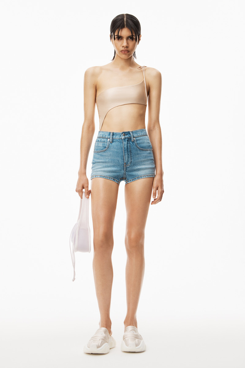 Alexander Wang HOT SHORTS IN STRETCH DENIM outlook