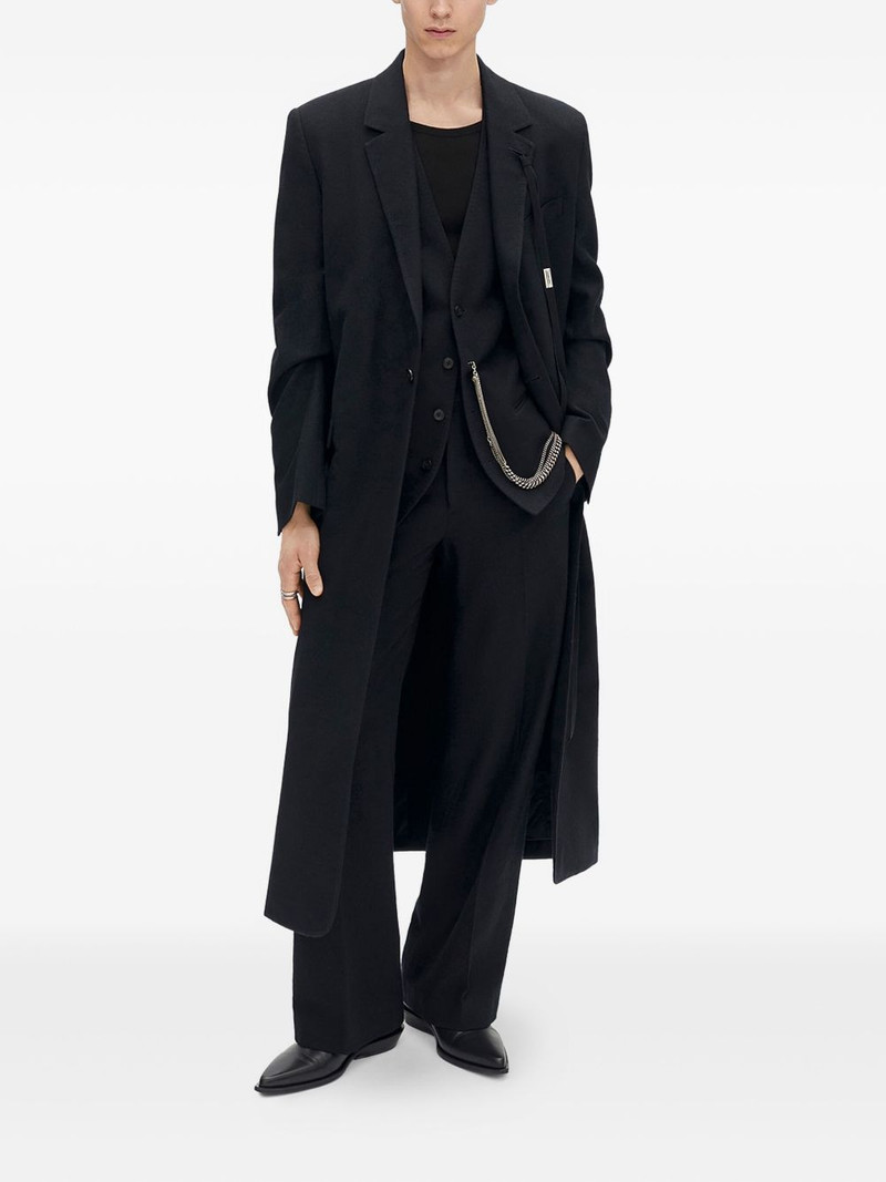 Ann Demeulemeester long-sleeve ribbed T-shirt outlook