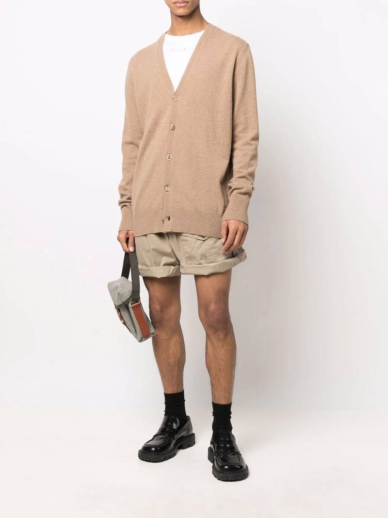 Maison Margiela high-rise cargo shorts outlook