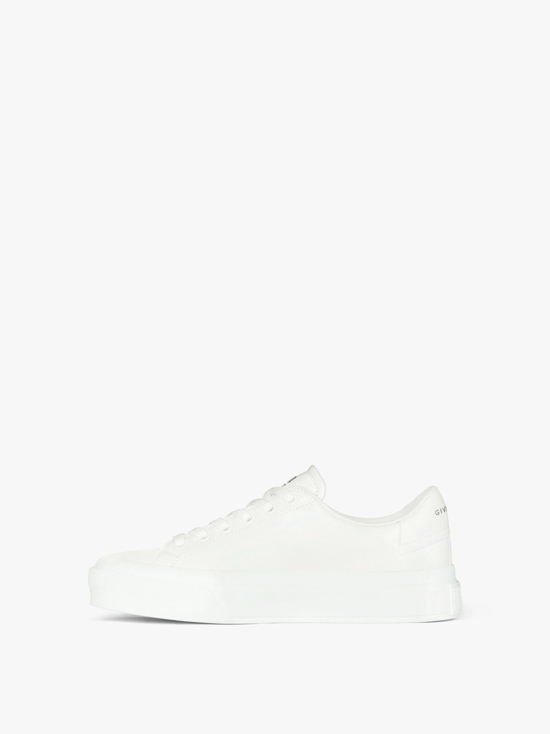 Givenchy CITY SPORT SNEAKERS IN GIVENCHY LEATHER outlook