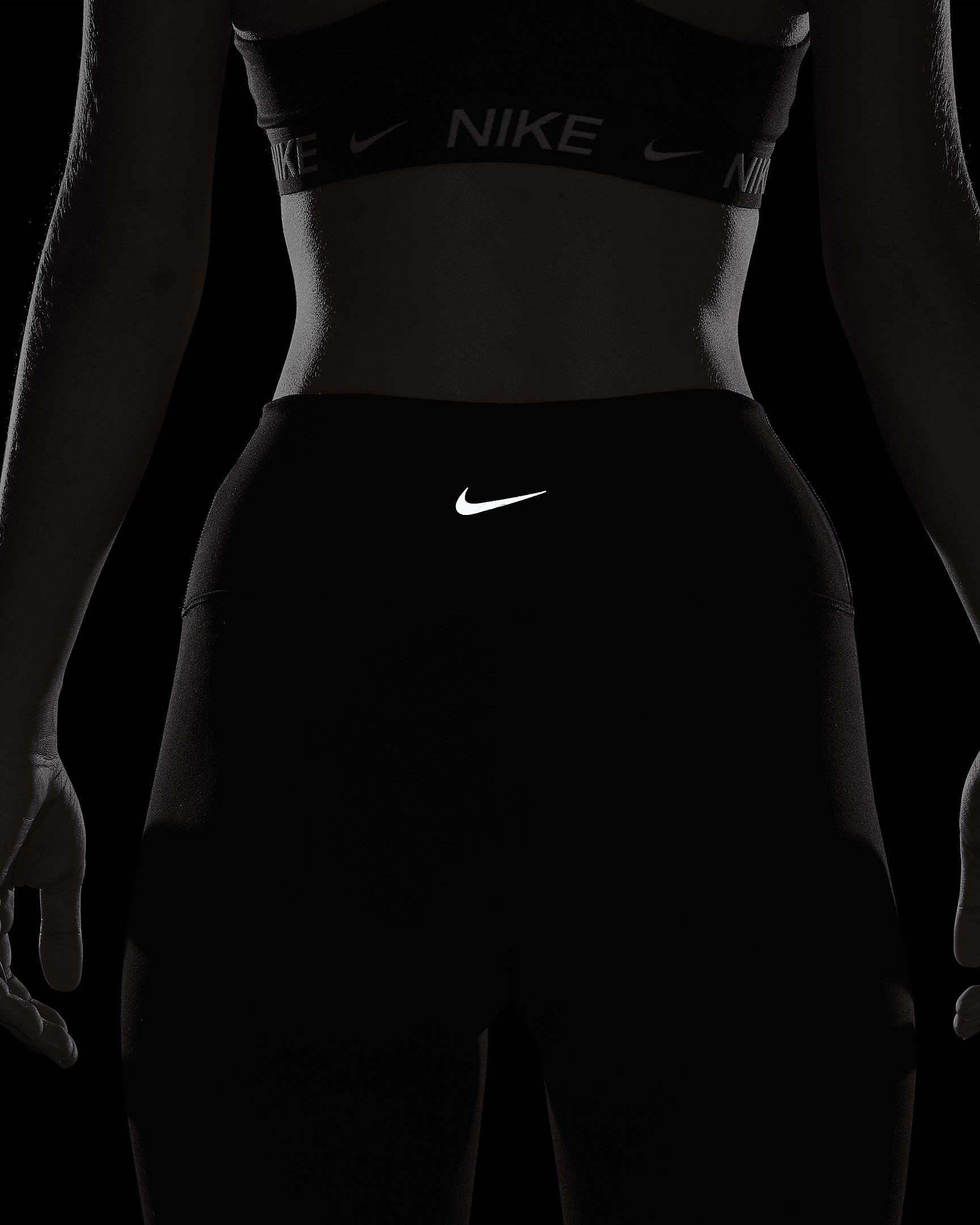 Nike One Women's High-Waisted Crop Leggings - 8