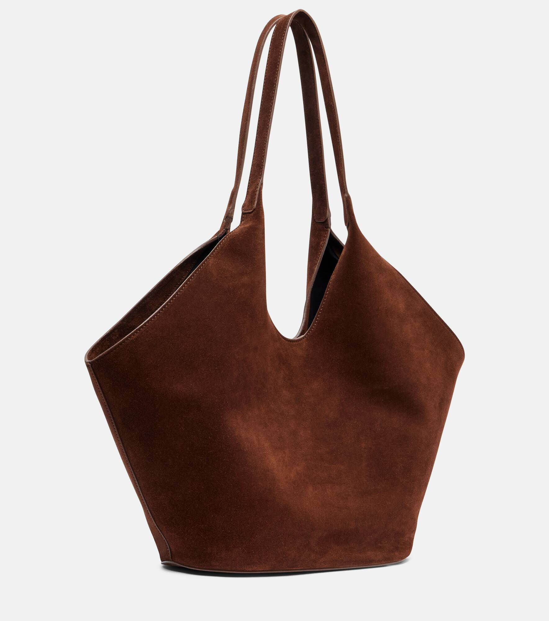 Phantom suede tote bag - 4