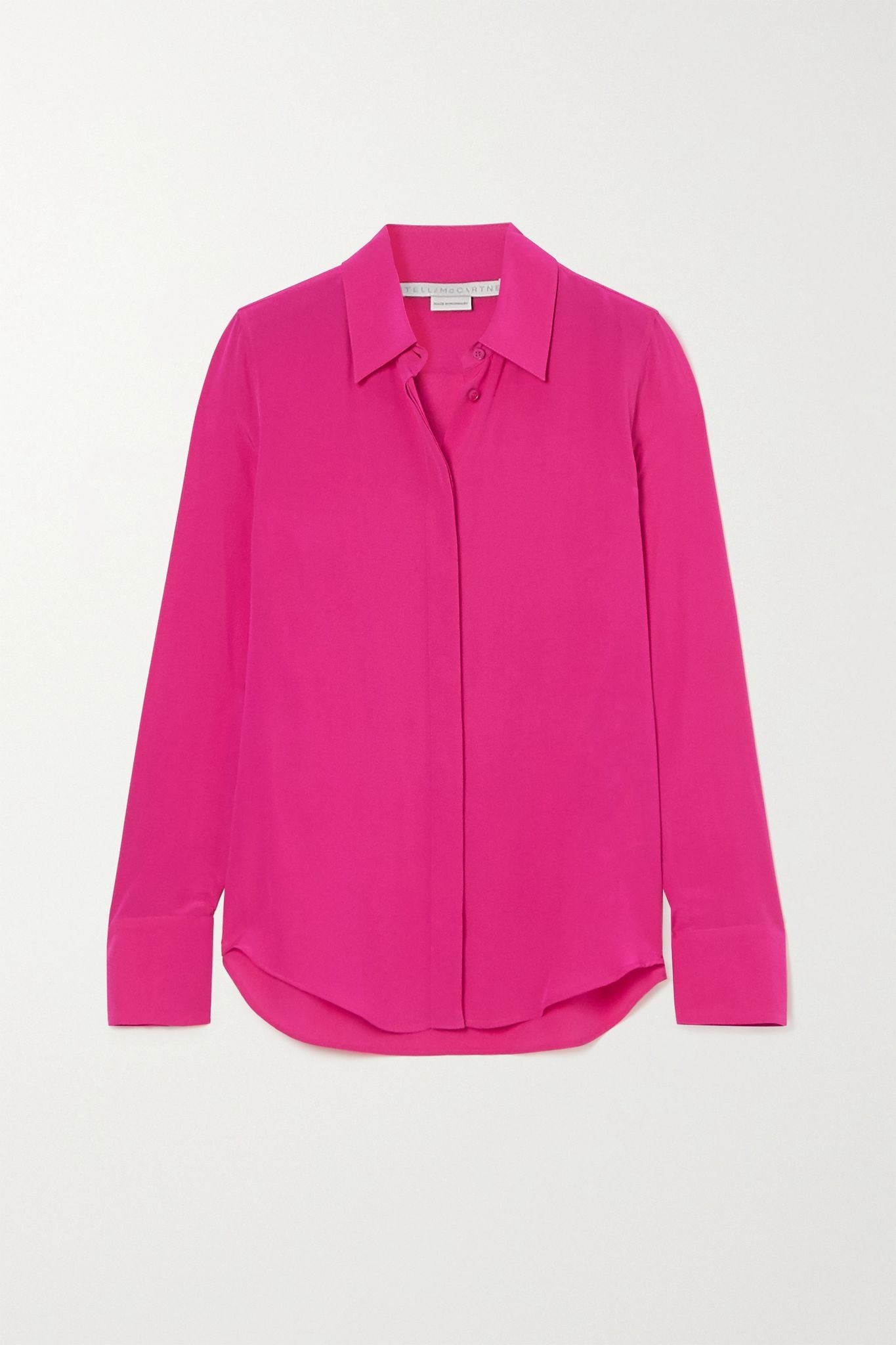 Willow silk crepe de chine shirt - 1