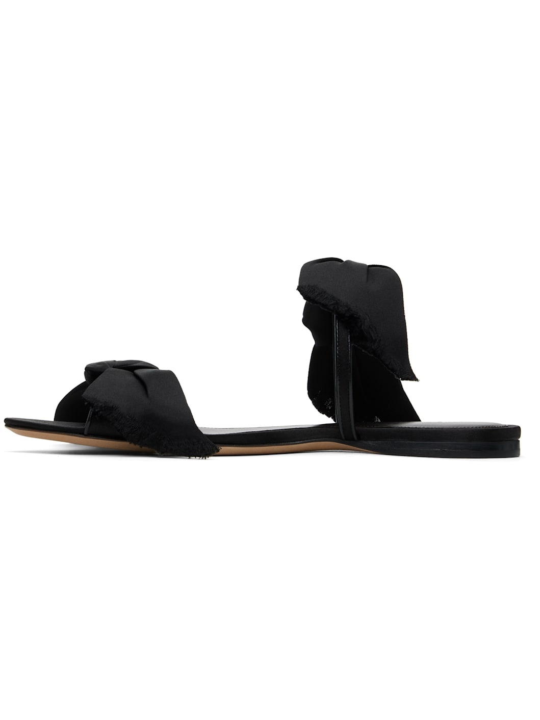 Black Vika Knot Sandals - 3