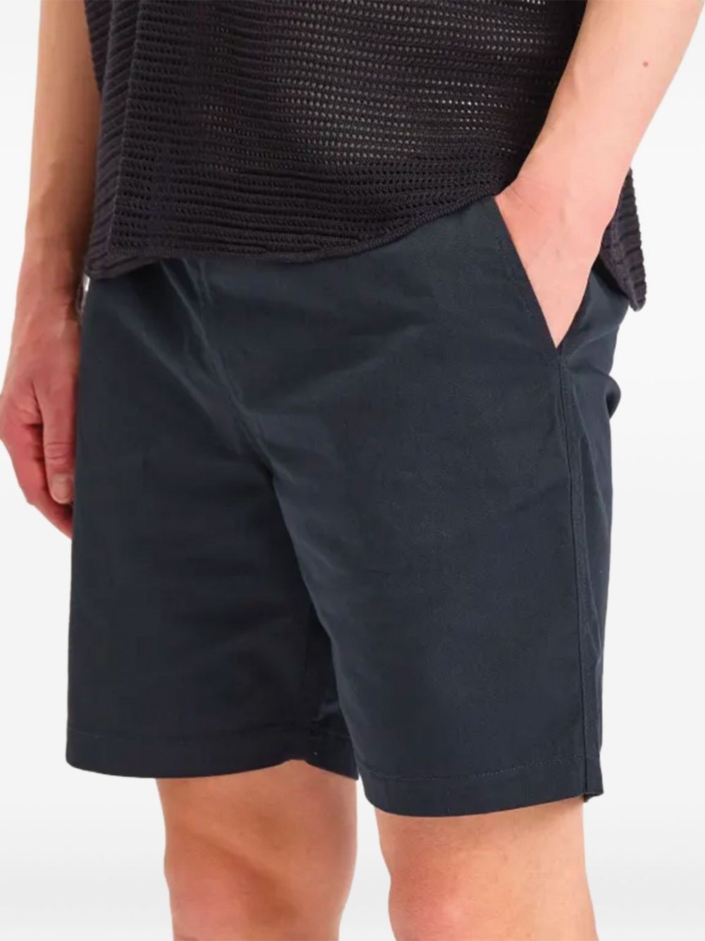 drawstring waist shorts - 4