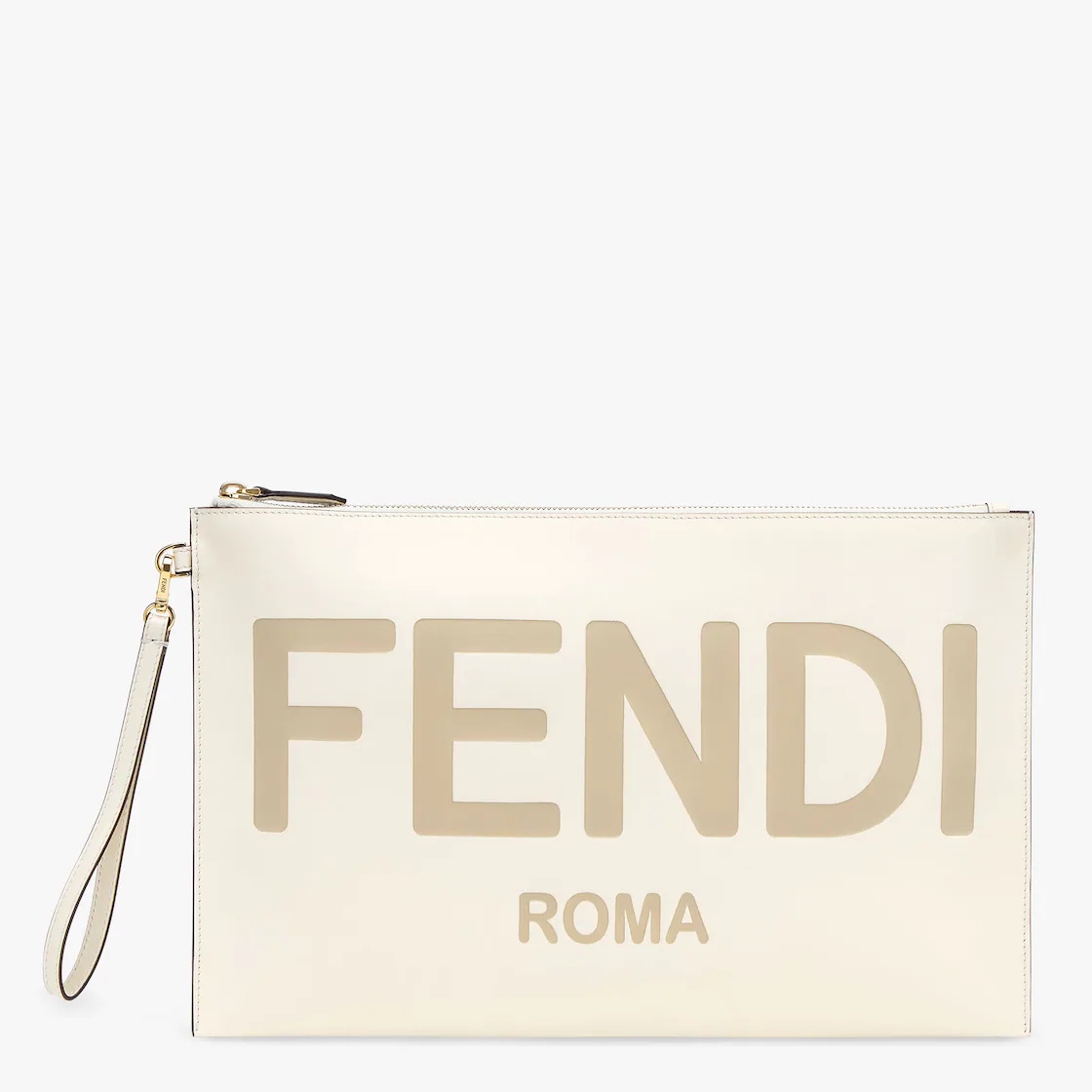 White leather pouch - 1