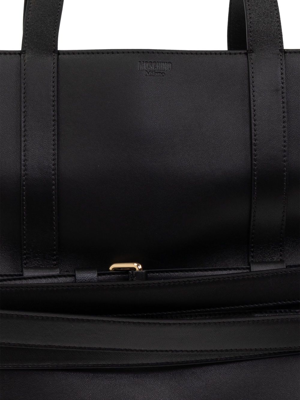 Tie Me leather tote bag - 6