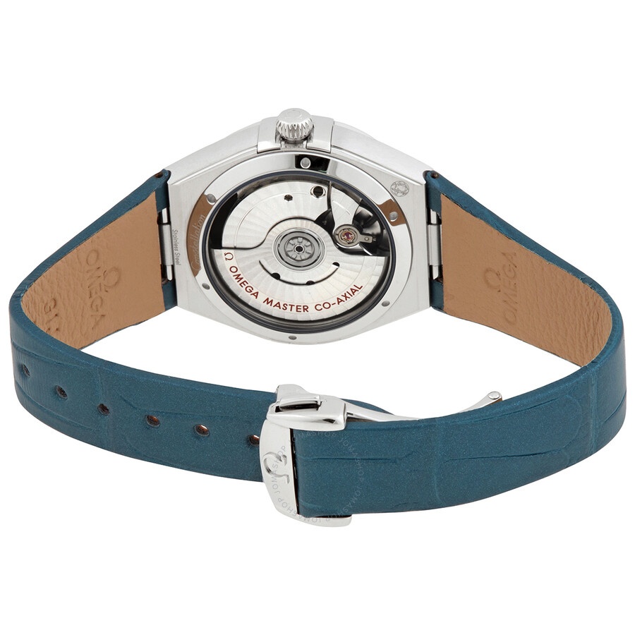 Omega Constellation Automatic Chronometer Diamond Blue Dial Ladies Watch 131.13.34.20.53.001 - 3