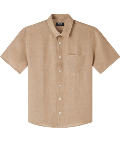 A.P.C. Bellini Logo short-sleeve shirt outlook