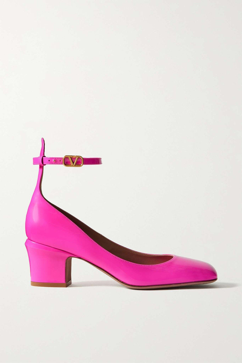 Tan-Go 60 patent-leather pumps 1